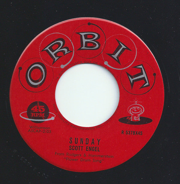 Scott Engel : Golden Rule Of Love (7", Single, Mono)