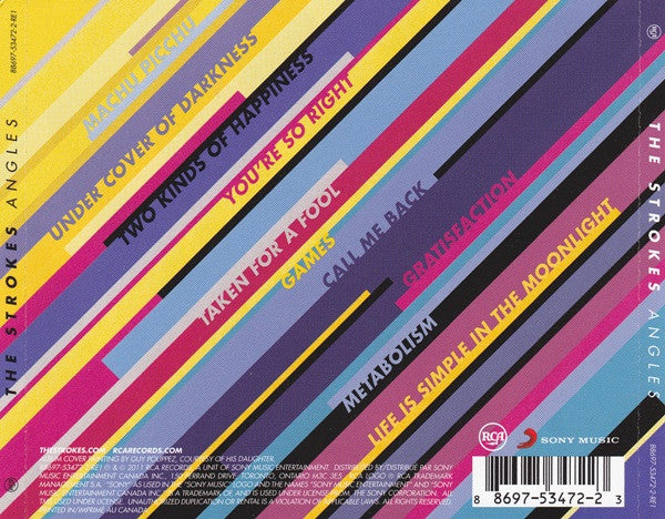 The Strokes : Angles (CD, Album)