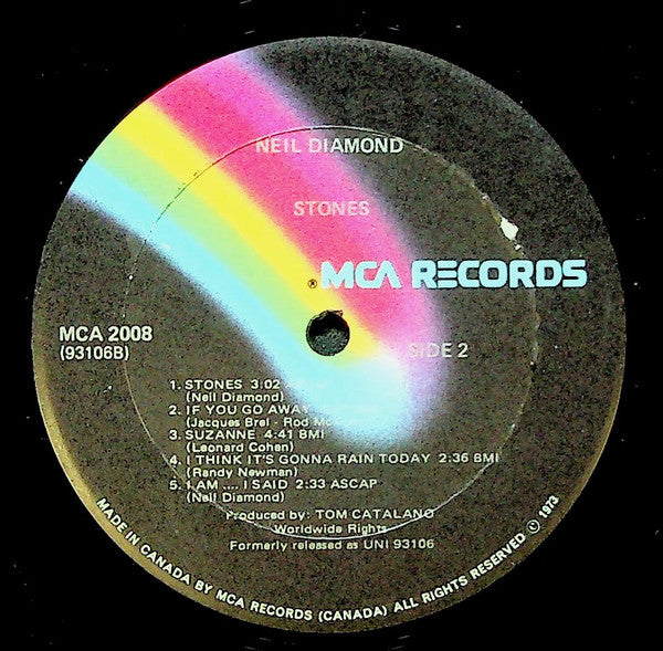 Neil Diamond : Stones (LP, Album, RE)