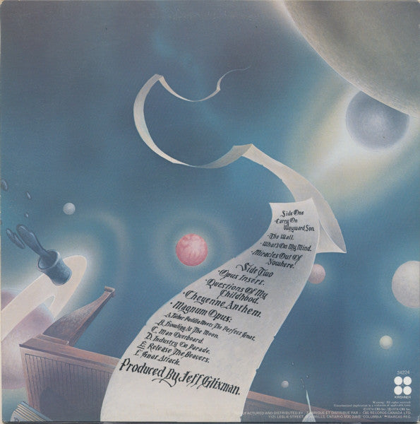 Kansas (2) : Leftoverture (LP, Album)