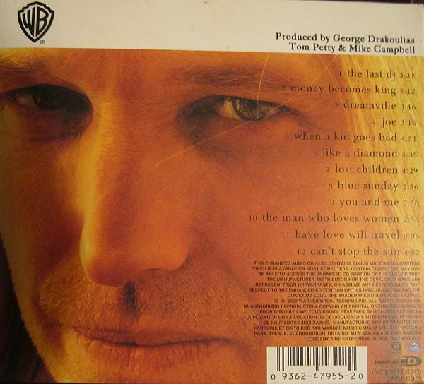 Tom Petty | Heartbreakers* : The Last DJ (CD, Album, Enh)