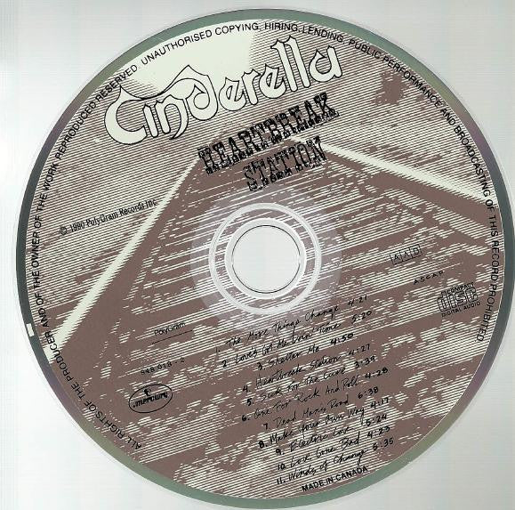 Cinderella (3) : Heartbreak Station (CD, Album)