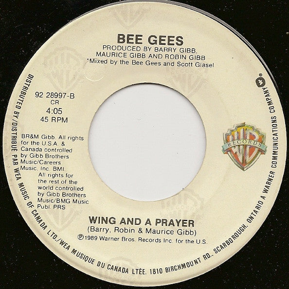 Bee Gees : One (7")