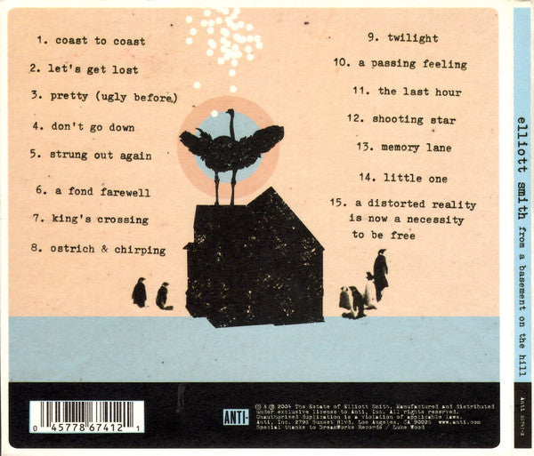 Elliott Smith : From A Basement On The Hill (CD, Album, Dig)