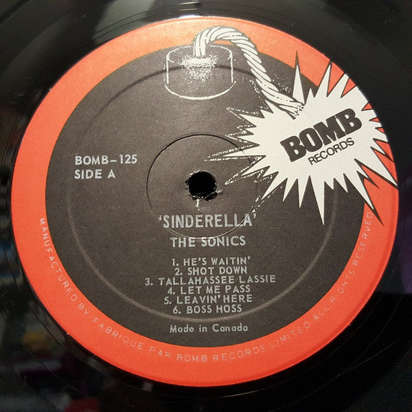 The Sonics : Sinderella (LP, Album)