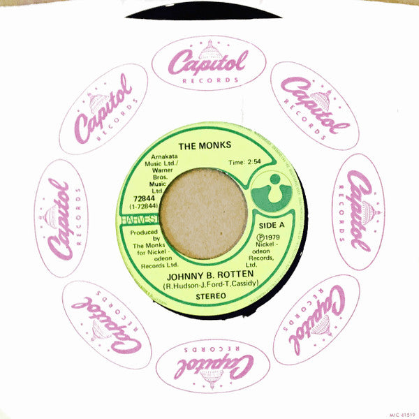 The Monks (4) : Johnny B. Rotten (7")
