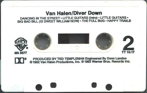 Van Halen : Diver Down (Cass, Album)