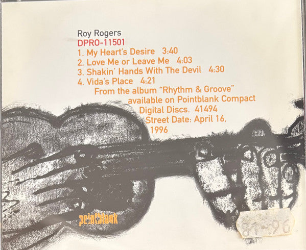 Roy Rogers (2) : Sampler  (CD, Promo, Smplr)
