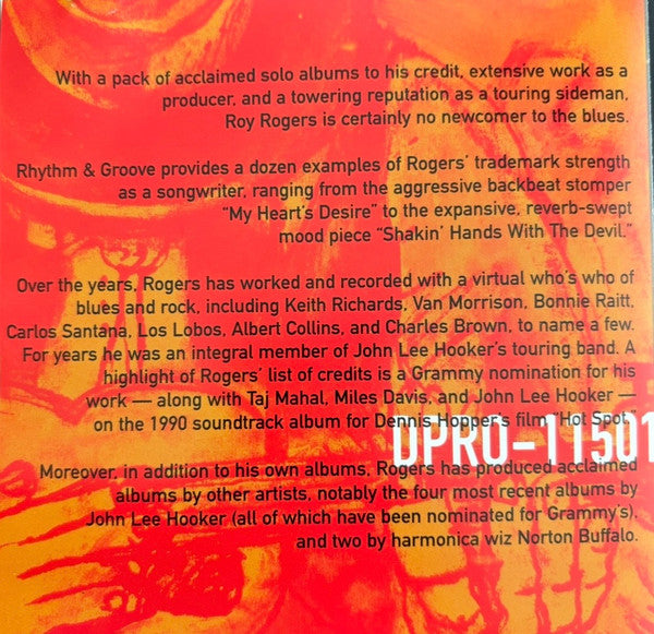 Roy Rogers (2) : Sampler  (CD, Promo, Smplr)
