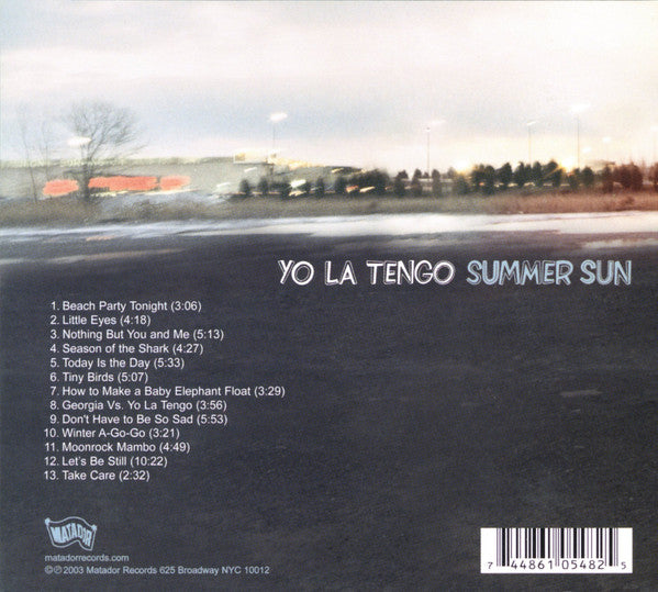 Yo La Tengo : Summer Sun (CD, Album)