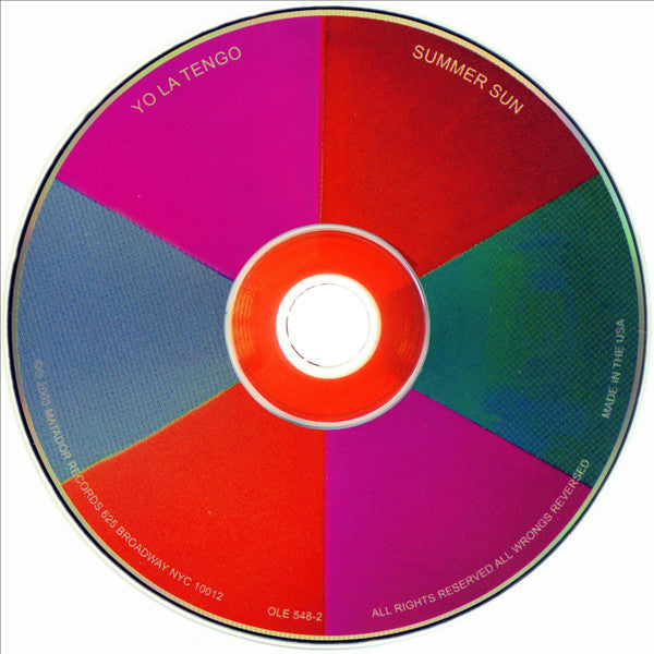 Yo La Tengo : Summer Sun (CD, Album)