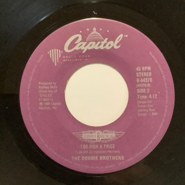 The Doobie Brothers : The Doctor (7")