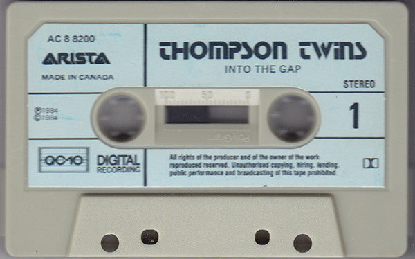 Thompson Twins : Into The Gap (Cass, Album)
