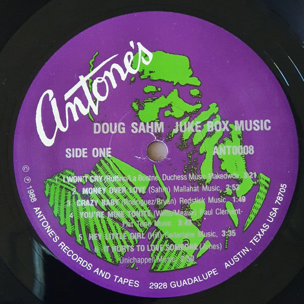 Doug Sahm : Juke Box Music (LP, Album)