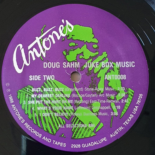 Doug Sahm : Juke Box Music (LP, Album)