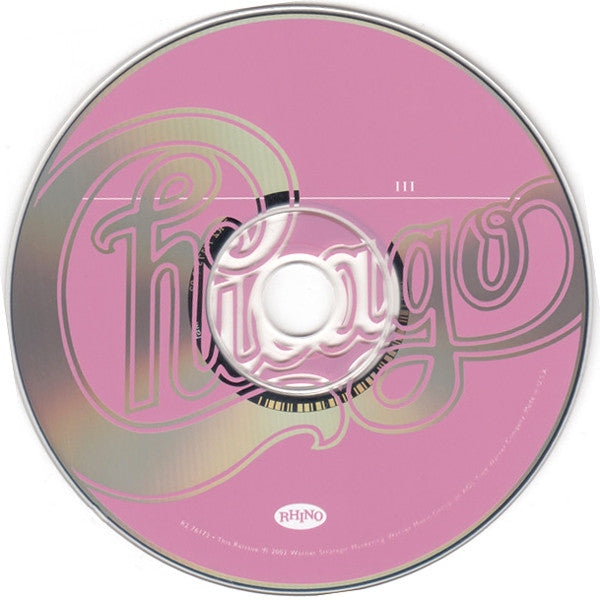 Chicago (2) : Chicago III (CD, Album, RE, RM, Dig)