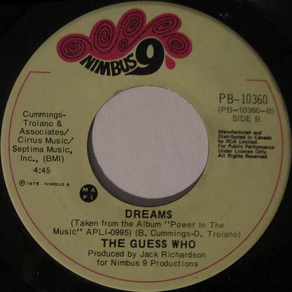 The Guess Who : Rosanne (7")
