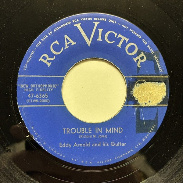 Eddy Arnold : When You Said Goodbye / Trouble In Mind (7", Single)