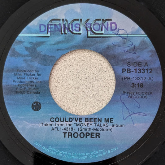 Trooper (4) : Could've Been Me (7", Single)