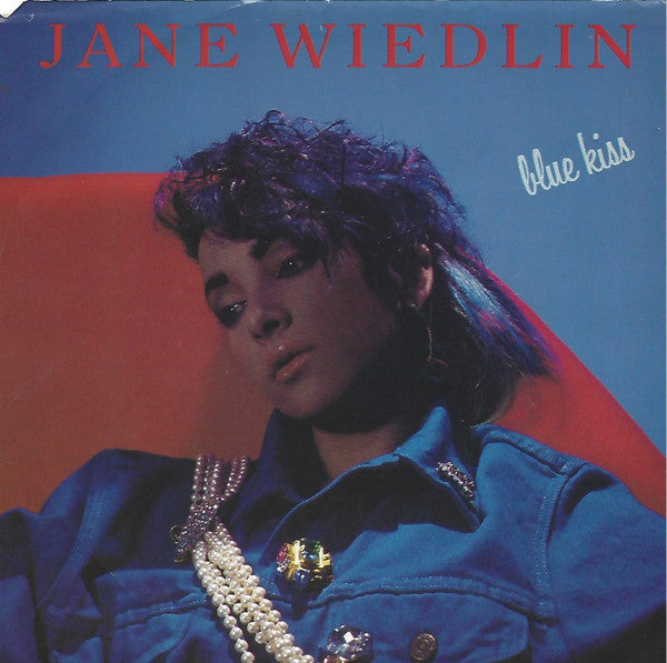 Jane Wiedlin : Blue Kiss (7", Promo, Pin)