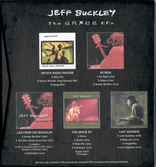 Jeff Buckley : The Grace EPs (CD, EP, RE + CD, EP, RE + CD, EP, RE + CD, EP, RE )