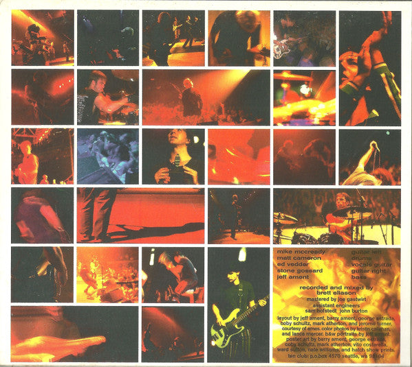 Pearl Jam : Live On Two Legs (CD, Album, Dig)