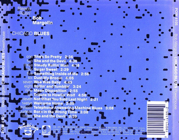 Bob Margolin : Chicago Blues (CD, Album)