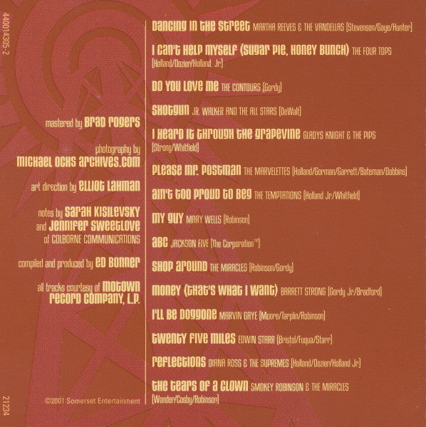 Various : The Very Best Of Motown (CD, Comp)