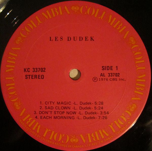 Les Dudek : Les Dudek (LP, Album)