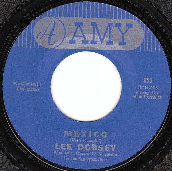 Lee Dorsey : Working In The Coal Mine / Mexico (7", Single)