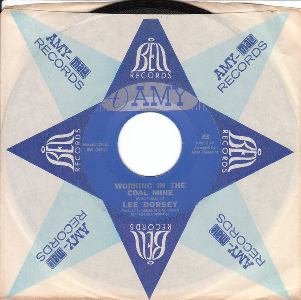 Lee Dorsey : Working In The Coal Mine / Mexico (7", Single)