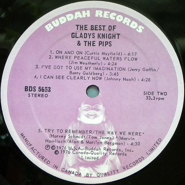 Gladys Knight And The Pips : The Best Of Gladys Knight & The Pips (LP, Comp)