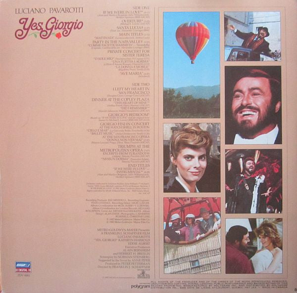 Luciano Pavarotti : Yes, Giorgio (LP)