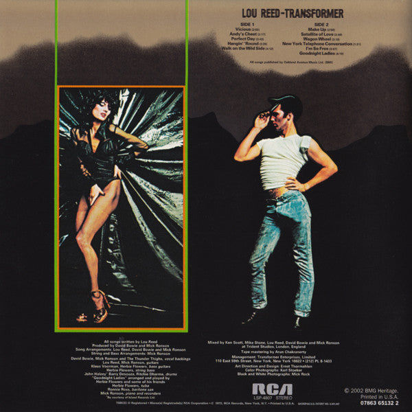 Lou Reed : Transformer (CD, Album, RE, RM)