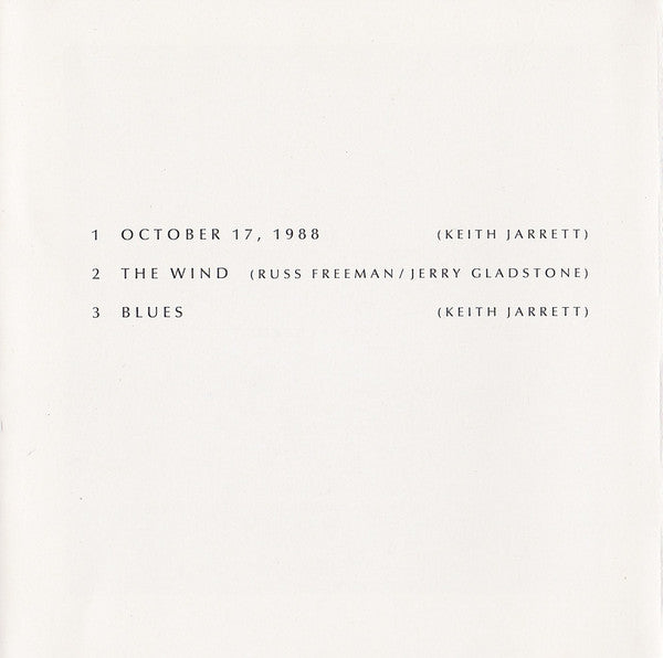 Keith Jarrett : Paris Concert (CD, Album)