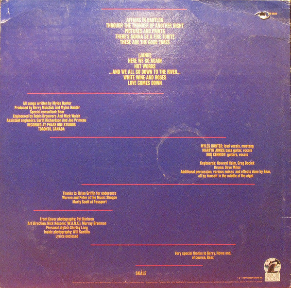 Michael Fury (2) : Affairs In Babylon (LP, Album)