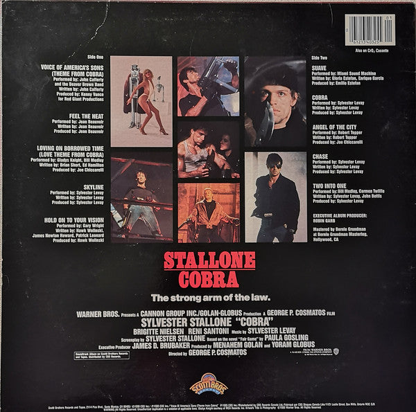 Various : Cobra (Original Motion Picture Soundtrack) (LP, Album)