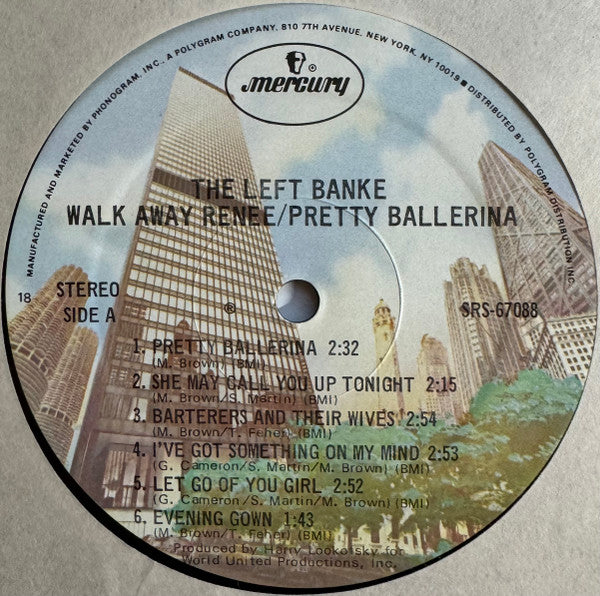 The Left Banke : Walk Away Renée / Pretty Ballerina (LP, Album, RE, 18 )