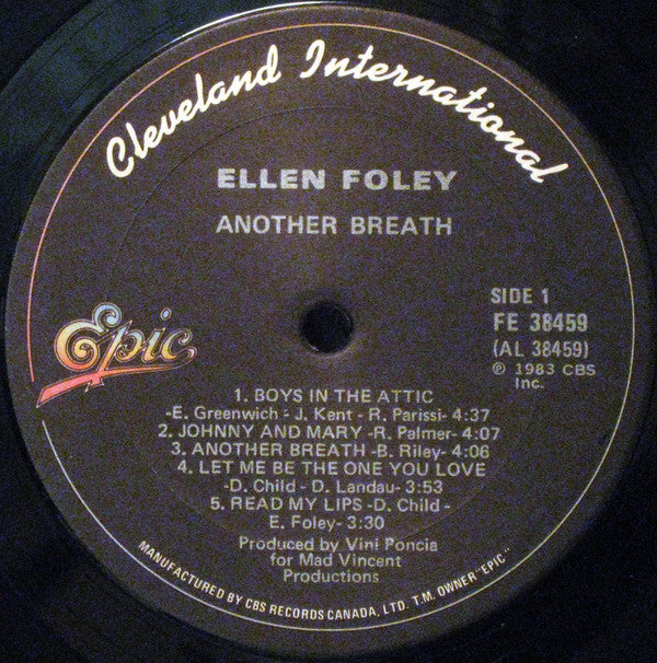 Ellen Foley : Another Breath (LP, Album)
