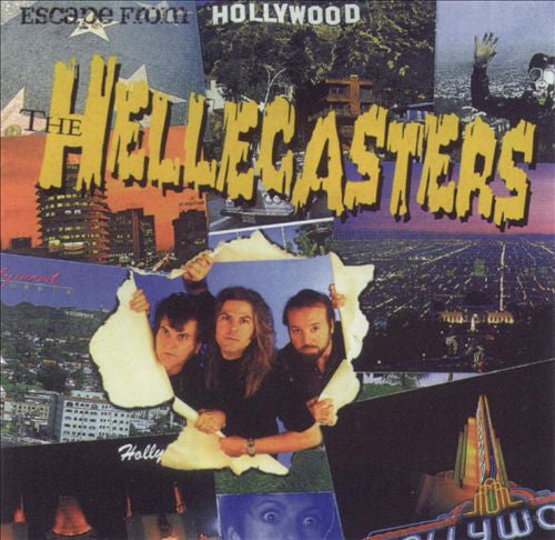The Hellecasters : Escape From Hollywood (CD, Album, RE)