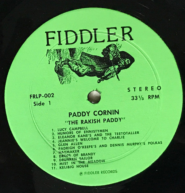 Paddy Cronin : "The Rakish Paddy" (LP, Album)
