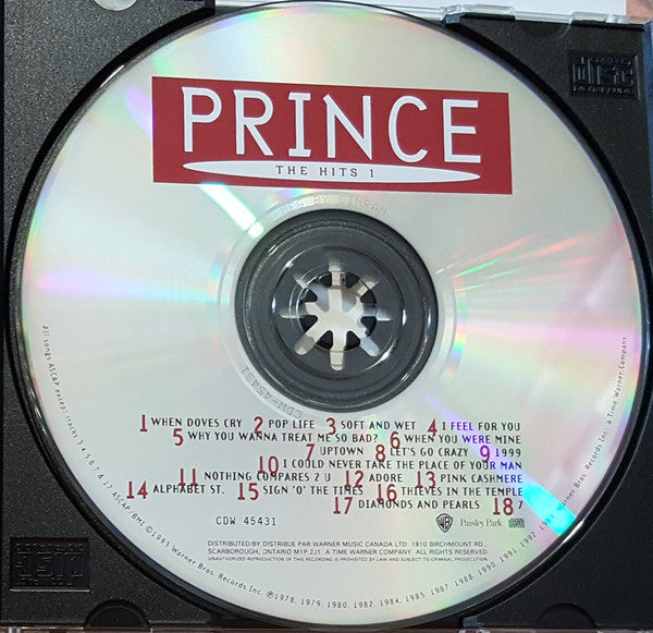 Prince : The Hits 1 (CD, Comp)