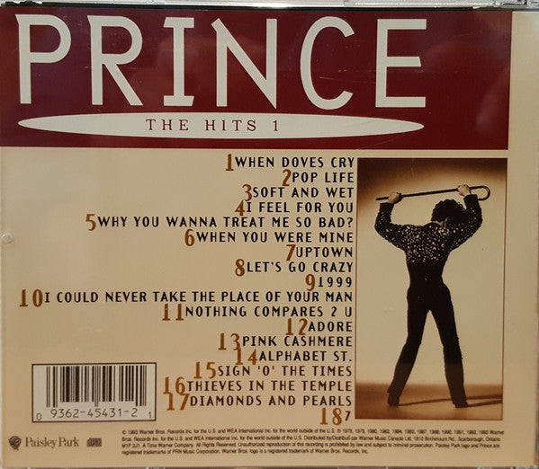 Prince : The Hits 1 (CD, Comp)