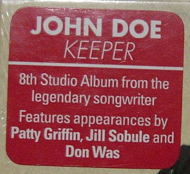 John Doe (2) : Keeper (CD, Album)
