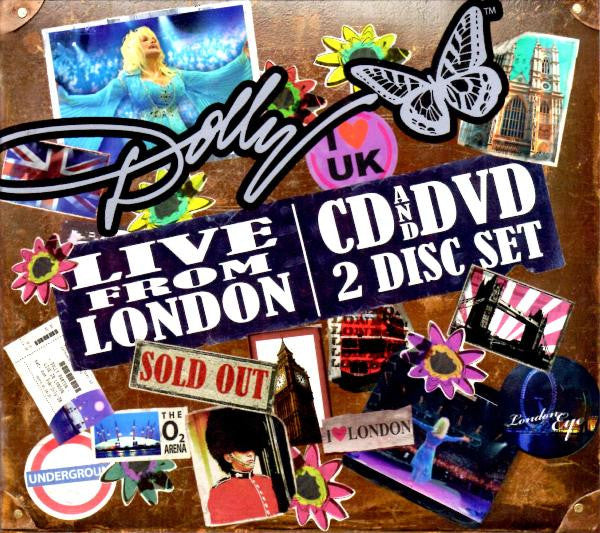 Dolly Parton : Live From London (CD + DVD-V + Album)