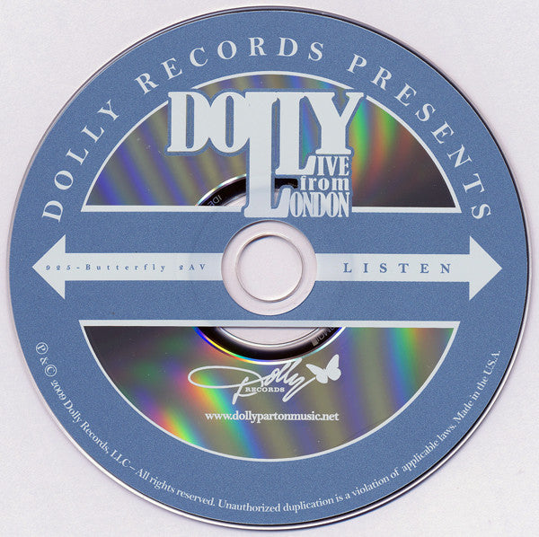 Dolly Parton : Live From London (CD + DVD-V + Album)