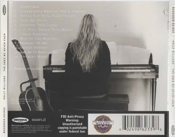 Holly Williams : The Ones We Never Knew (CD, Album, PMD)