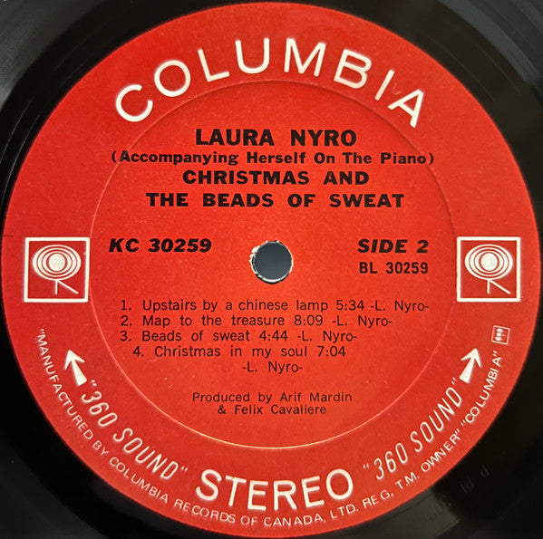 Laura Nyro : Christmas And The Beads Of Sweat (LP, Album)