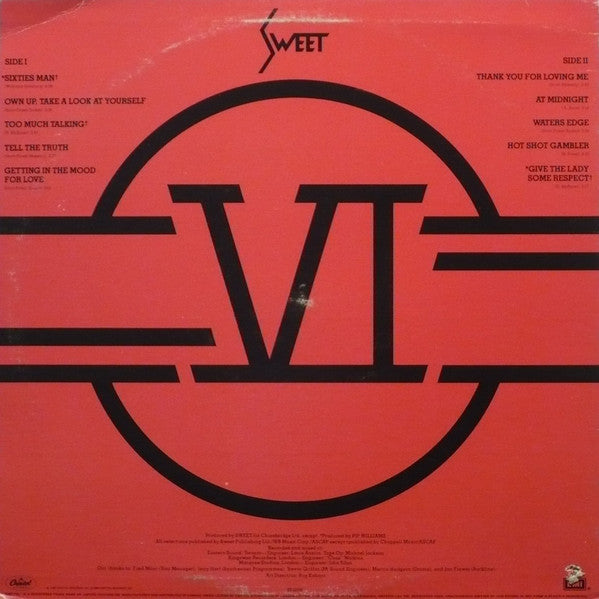 The Sweet : VI (LP, Album)