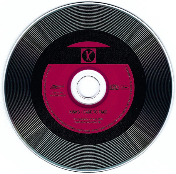 The Kinks : Face To Face (CD, Album, Mono, RE, RM, PMD)